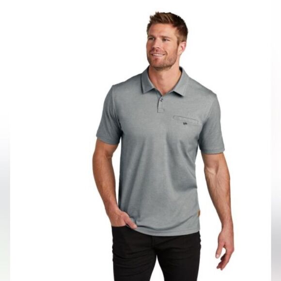 Travis Mathew Sunsetters Pocket Polo Short Sleeve Shirt Balsam Green Mens XL - Picture 1 of 9